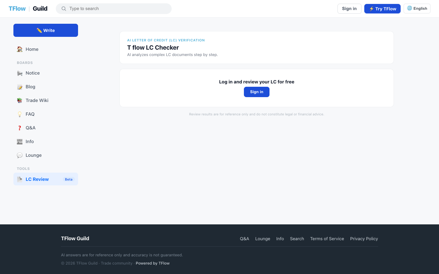 LC Checker hero — intro copy on the left, cumulative reviews completed and quota (Review n/N · Compare n/N) on the right